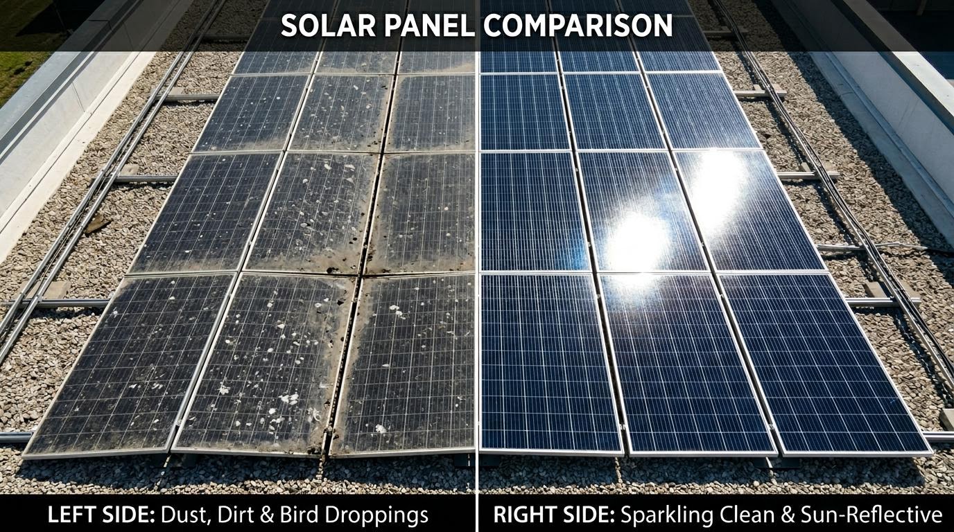 Hotel resort rooftop solar array